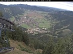 Archiv Foto Webcam Blick auf Oberammergau (Laber Bahn Bergstation) 10:00
