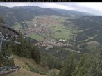 Archiv Foto Webcam Blick auf Oberammergau (Laber Bahn Bergstation) 15:00