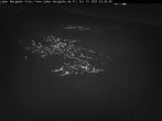 Archiv Foto Webcam Blick auf Oberammergau (Laber Bahn Bergstation) 01:00