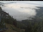 Archiv Foto Webcam Blick auf Oberammergau (Laber Bahn Bergstation) 07:00