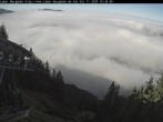 Archiv Foto Webcam Blick auf Oberammergau (Laber Bahn Bergstation) 09:00