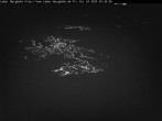 Archiv Foto Webcam Blick auf Oberammergau (Laber Bahn Bergstation) 23:00