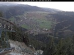 Archiv Foto Webcam Blick auf Oberammergau (Laber Bahn Bergstation) 07:00