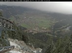 Archiv Foto Webcam Blick auf Oberammergau (Laber Bahn Bergstation) 13:00