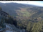Archiv Foto Webcam Blick auf Oberammergau (Laber Bahn Bergstation) 15:00
