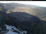 Archiv Foto Webcam Blick auf Oberammergau (Laber Bahn Bergstation) 07:00