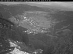 Archiv Foto Webcam Blick auf Oberammergau (Laber Bahn Bergstation) 05:00