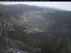 Archiv Foto Webcam Blick auf Oberammergau (Laber Bahn Bergstation) 05:00