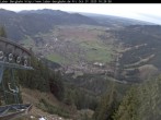 Archiv Foto Webcam Blick auf Oberammergau (Laber Bahn Bergstation) 15:00
