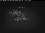 Archiv Foto Webcam Blick auf Oberammergau (Laber Bahn Bergstation) 03:00
