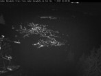 Archived image Webcam View of Oberammergau (Laber Bahn mountain station) 21:00