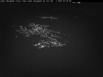 Archiv Foto Webcam Blick auf Oberammergau (Laber Bahn Bergstation) 23:00
