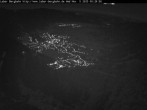 Archiv Foto Webcam Blick auf Oberammergau (Laber Bahn Bergstation) 23:00