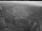 Archiv Foto Webcam Blick auf Oberammergau (Laber Bahn Bergstation) 05:00