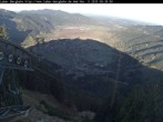 Archiv Foto Webcam Blick auf Oberammergau (Laber Bahn Bergstation) 07:00