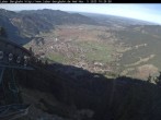 Archiv Foto Webcam Blick auf Oberammergau (Laber Bahn Bergstation) 09:00