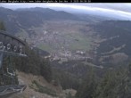 Archiv Foto Webcam Blick auf Oberammergau (Laber Bahn Bergstation) 01:00