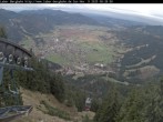 Archiv Foto Webcam Blick auf Oberammergau (Laber Bahn Bergstation) 02:00