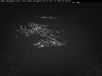 Archiv Foto Webcam Blick auf Oberammergau (Laber Bahn Bergstation) 23:00
