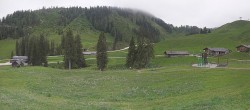 Archiv Foto Webcam Panorama Loferer Alm 19:00