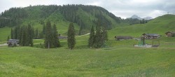 Archived image Webcam Panoramic view Loferer Alp 17:00