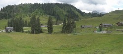 Archiv Foto Webcam Panorama Loferer Alm 13:00