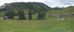 Archiv Foto Webcam Panorama Loferer Alm 09:00
