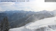 Archiv Foto Webcam Bad Hofgastein: Ausblick Haitzingalm 09:00