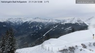 Archiv Foto Webcam Bad Hofgastein: Ausblick Haitzingalm 11:00