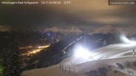 Archiv Foto Webcam Bad Hofgastein: Ausblick Haitzingalm 23:00