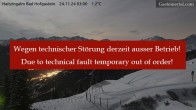 Archiv Foto Webcam Bad Hofgastein: Ausblick Haitzingalm 03:00