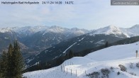 Archiv Foto Webcam Bad Hofgastein: Ausblick Haitzingalm 13:00