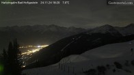 Archiv Foto Webcam Bad Hofgastein: Ausblick Haitzingalm 17:00