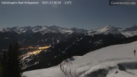 Archiv Foto Webcam Bad Hofgastein: Ausblick Haitzingalm 23:00