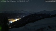 Archived image Webcam Haitzingalm View - Bad Hofgastein 23:00