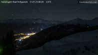 Archiv Foto Webcam Bad Hofgastein: Ausblick Haitzingalm 23:00