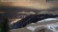 Archiv Foto Webcam Bad Hofgastein: Ausblick Haitzingalm 23:00