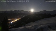 Archiv Foto Webcam Bad Hofgastein: Ausblick Haitzingalm 03:00