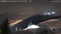 Archiv Foto Webcam Bad Hofgastein: Ausblick Haitzingalm 19:00