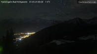 Archiv Foto Webcam Bad Hofgastein: Ausblick Haitzingalm 23:00