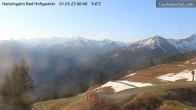 Archiv Foto Webcam Bad Hofgastein: Ausblick Haitzingalm 06:00