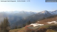 Archiv Foto Webcam Bad Hofgastein: Ausblick Haitzingalm 06:00
