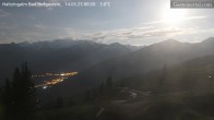 Archiv Foto Webcam Bad Hofgastein: Ausblick Haitzingalm 23:00