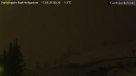 Archiv Foto Webcam Bad Hofgastein: Ausblick Haitzingalm 23:00