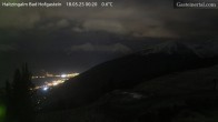 Archiv Foto Webcam Bad Hofgastein: Ausblick Haitzingalm 23:00
