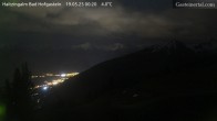 Archiv Foto Webcam Bad Hofgastein: Ausblick Haitzingalm 23:00