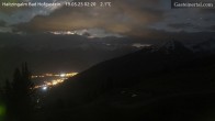 Archiv Foto Webcam Bad Hofgastein: Ausblick Haitzingalm 01:00