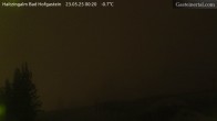 Archiv Foto Webcam Bad Hofgastein: Ausblick Haitzingalm 23:00