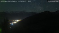 Archiv Foto Webcam Bad Hofgastein: Ausblick Haitzingalm 23:00