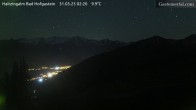 Archiv Foto Webcam Bad Hofgastein: Ausblick Haitzingalm 01:00